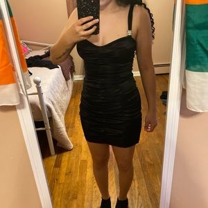 Black vintage,y2kclub dress,with diamond detail, #y2k #vintage #littleblackdress